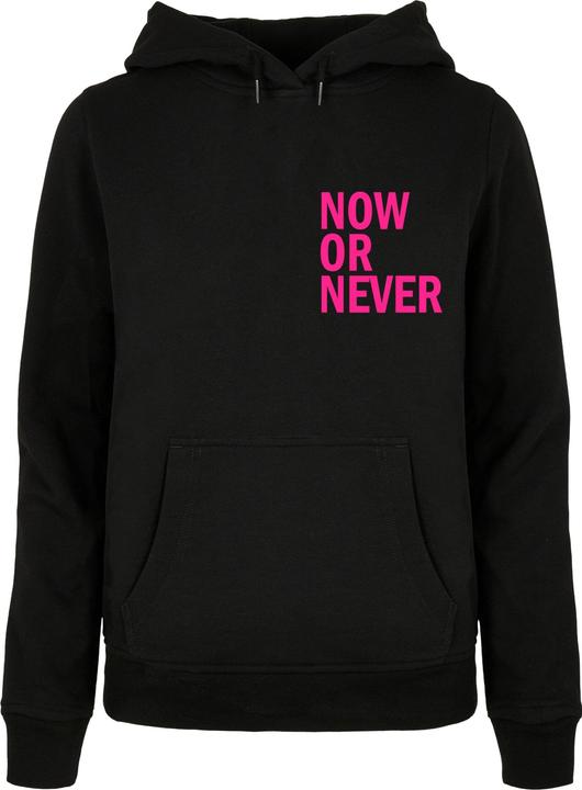Actual product image Merchcode Ladies Now Or Never Basic Hoody - 113671 (M)