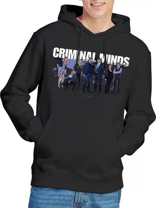 Immagine prodotto Criminal Minds Season 10 Felpa con Cappuccio Cast Uomo (L)