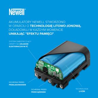 Image du produit Newell batterie de remplacement NP-F770 USB-C pour Sony (Batterie de l'appareil photo)