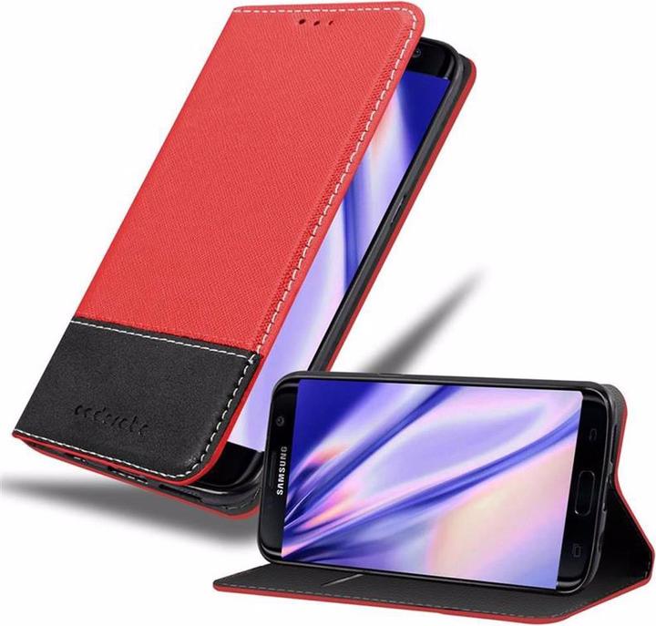 Produktbild Cadorabo Book X-Wallet Cover (Samsung Galaxy S7 Edge)