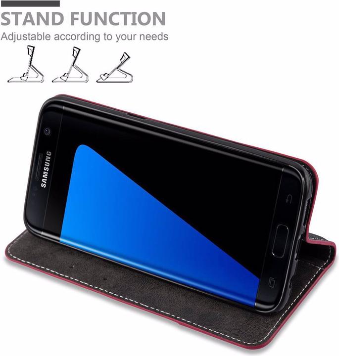 Produktbild Cadorabo Book X-Wallet Cover (Samsung Galaxy S7 Edge)