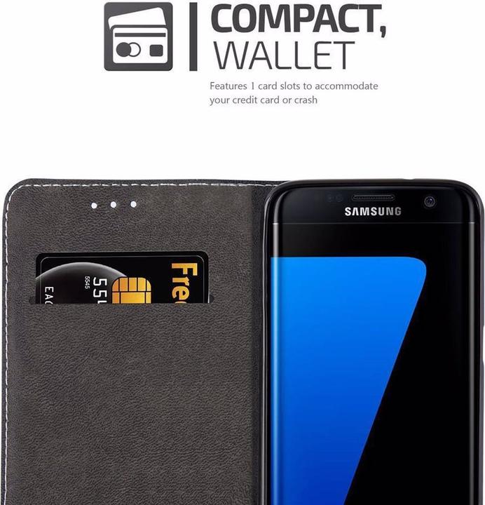 Produktbild Cadorabo Book X-Wallet Cover (Samsung Galaxy S7 Edge)