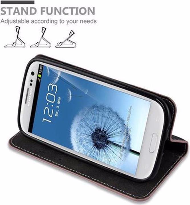Produktbild Cadorabo Book X-Wallet Cover (Samsung Galaxy S3)