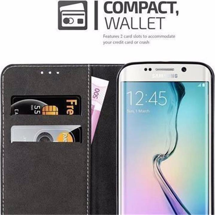 Produktbild Cadorabo Book X-Wallet Cover (Samsung Galaxy S6 Edge)