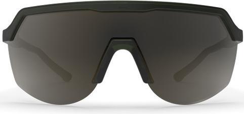 Actual product image Blank Sunglasses - Moss Green (Moss green mat, Brown)