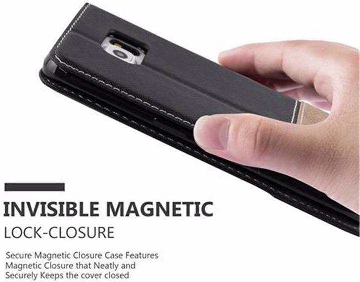 Actual product image Cadorabo Book X Wallet Cover (Samsung Galaxy S6 Edge)