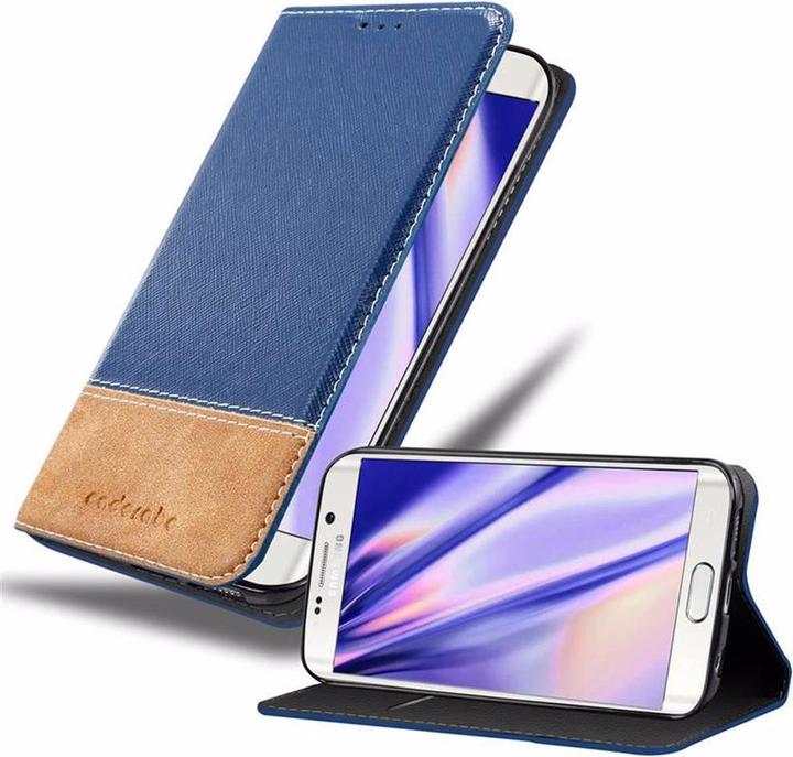 Produktbild Cadorabo Book X-Wallet Cover (Samsung Galaxy S6 Edge)