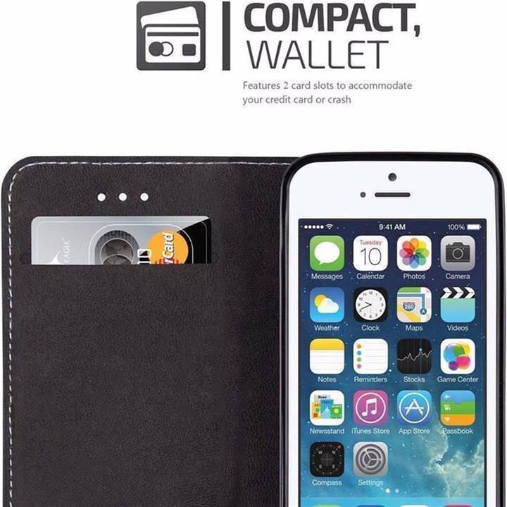 Produktbild Cadorabo Book X-Wallet Cover (Apple iPhone 4, LG G4s)