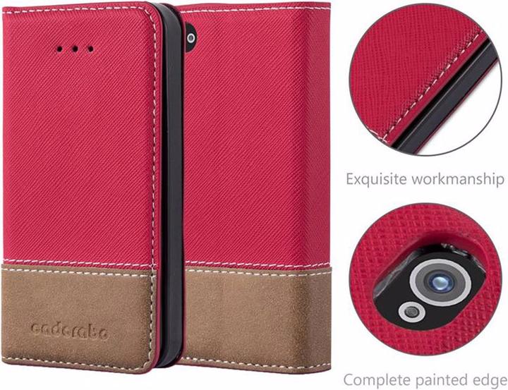 Produktbild Cadorabo Book X-Wallet Cover (Apple iPhone 4, LG G4s)