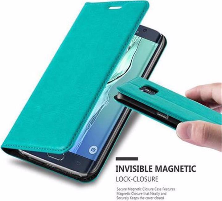 Image du produit Cadorabo Book Couverture magnétique invisible (Samsung Galaxy S6 Edge)