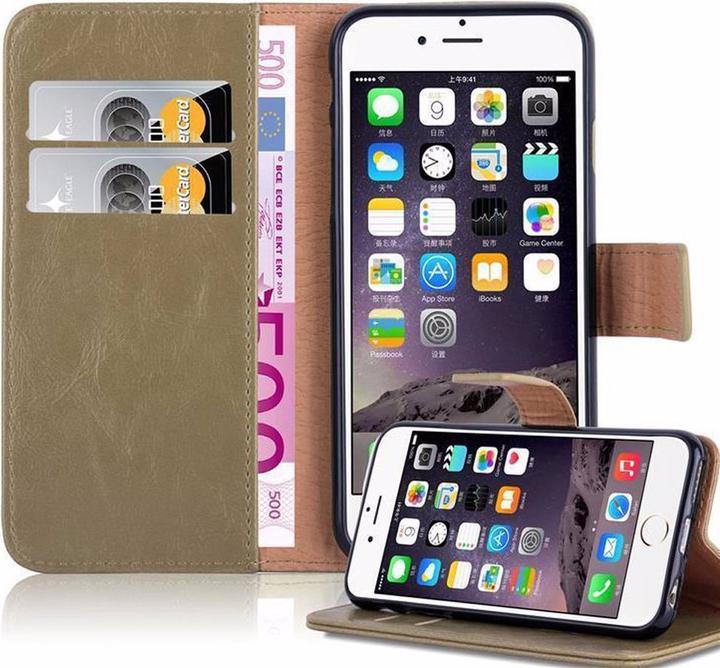 Produktbild Cadorabo Book Luxury Cover (Apple iPhone 6s Plus, Apple iPhone 6 Plus)
