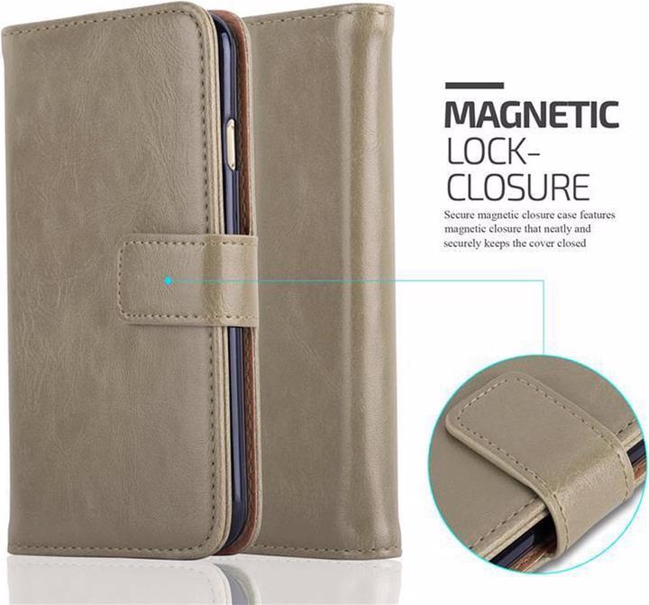 Produktbild Cadorabo Book Luxury Cover (Apple iPhone 6s Plus, Apple iPhone 6 Plus)