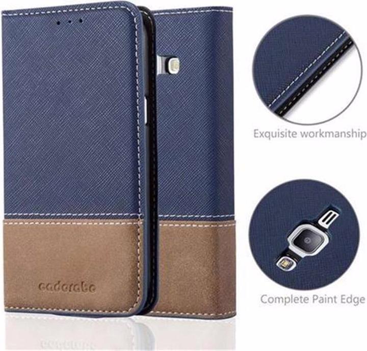 Produktbild Cadorabo Book X-Wallet Cover (Samsung Galaxy J1)