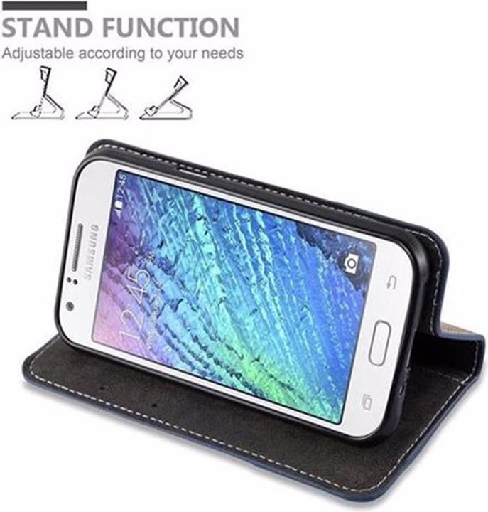 Produktbild Cadorabo Book X-Wallet Cover (Samsung Galaxy J1)