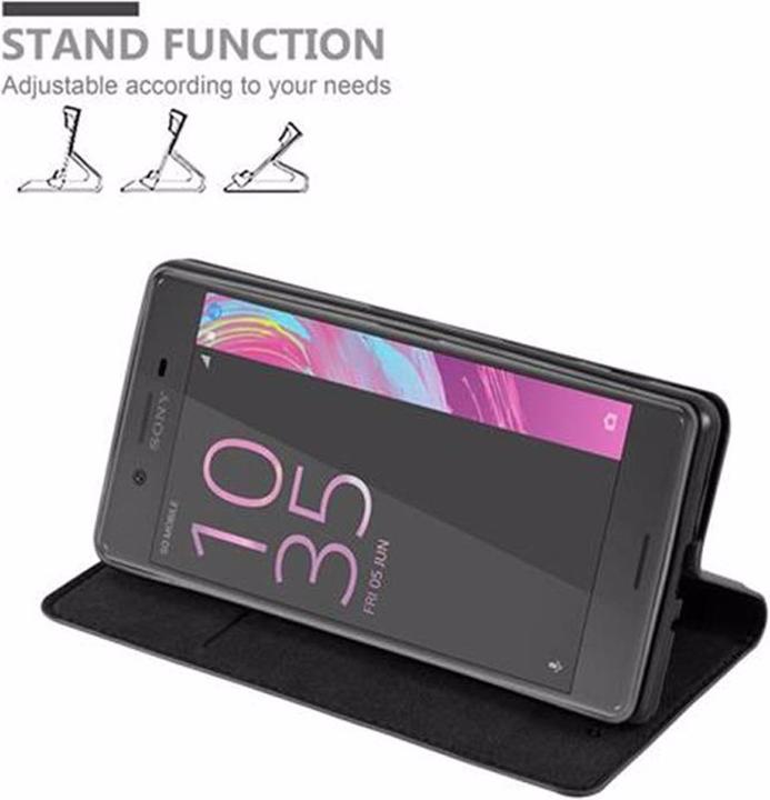 Produktbild Cadorabo Book Invisible Magnet Cover (Sony Xperia X)