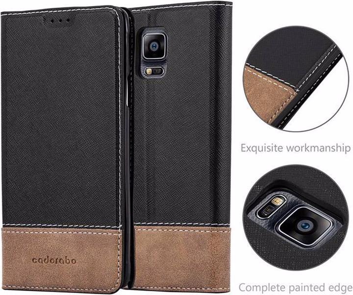 Actual product image Cadorabo Book X Wallet Cover (Samsung Galaxy Note 4)
