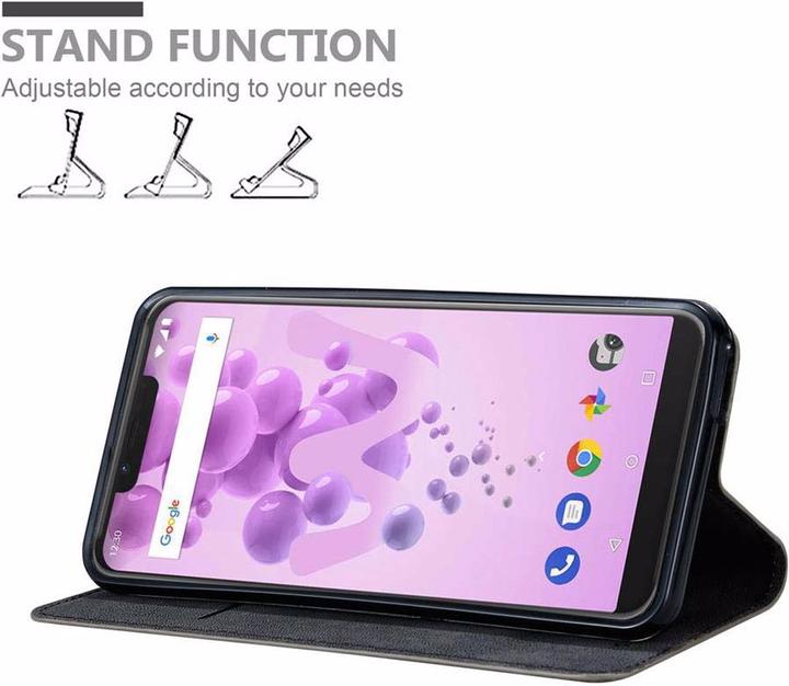 Immagine prodotto Cadorabo Copertina magnetica invisibile del libro (Wiko View 2 Go)