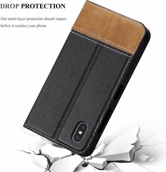 Produktbild Cadorabo Book X-Wallet Cover (Apple iPhone XS Max)