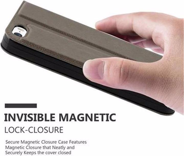 Immagine prodotto Cadorabo Libro con copertina a doppia finestra con vista (Apple iPhone 5)