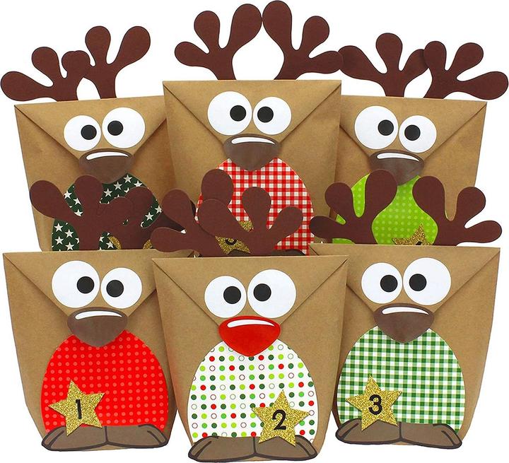 Produktbild Papierdrachen Rentiere