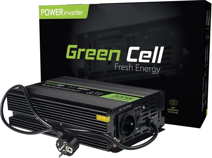 Actual product image GreenCell Voltage Car Inverter UPS for furnances and central heating pumps