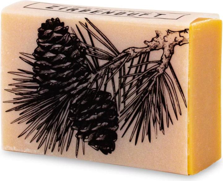 ZNatur Waschlappen & Schafmilchseife mit Zirbenduft No.50 (Hartseife)