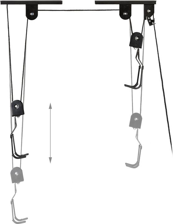 Actual product image Relaxdays Bicycle holder