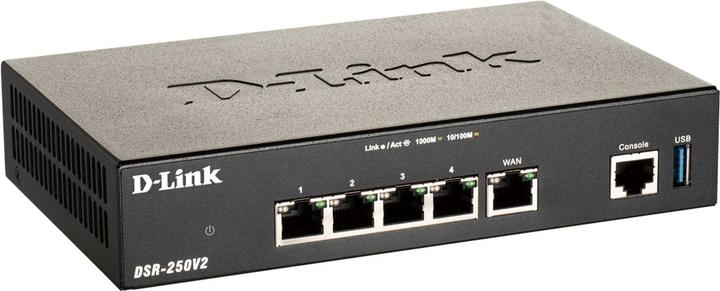 D-Link Double-WAN Unified Services VPN Router 1 port WAN Gigabit 3 ports LAN Gigabit 1 Configurable