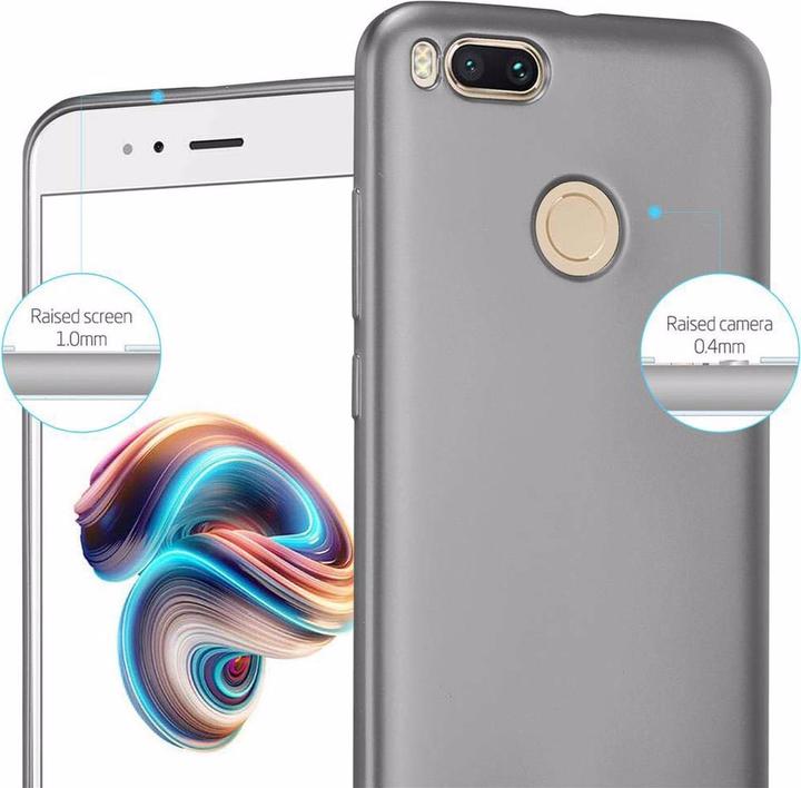 Image du produit Cadorabo Couverture métallique mate TPU (Xiaomi Mi 5X)