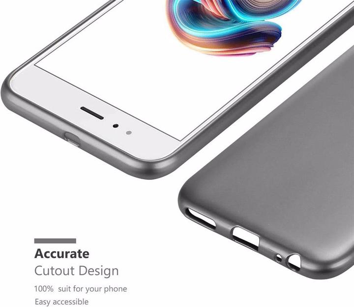 Image du produit Cadorabo Couverture métallique mate TPU (Xiaomi Mi 5X)