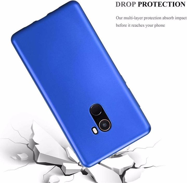 Image du produit Cadorabo Couverture métallique mate TPU (Mi Mix 2)