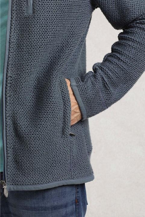 Actual product image Weird Fish Mens Transom Zip Macaroni Eco Friendly Jacket (L)