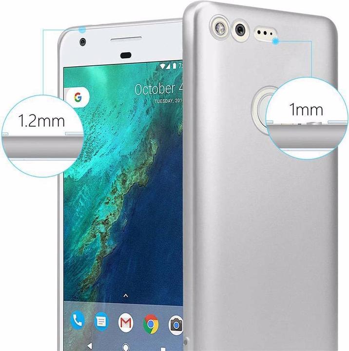 Image du produit Cadorabo Couverture métallique mate TPU (Google Pixel)