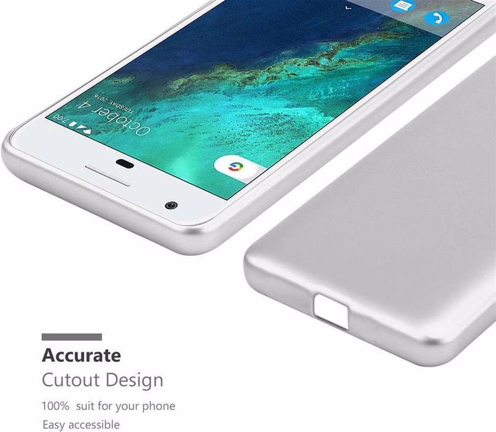 Image du produit Cadorabo Couverture métallique mate TPU (Google Pixel)
