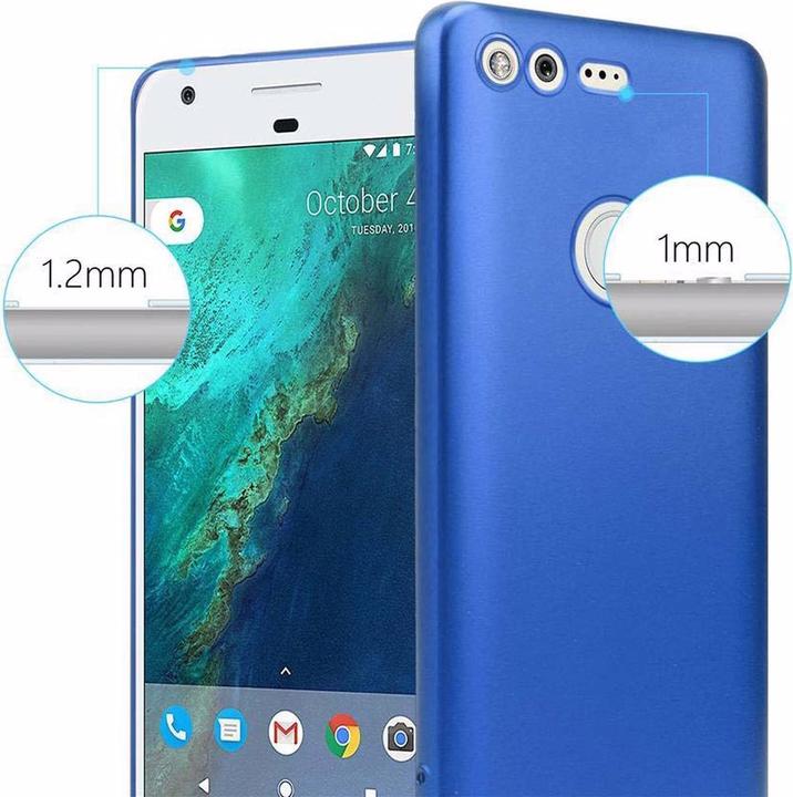 Actual product image Cadorabo TPU Matt Metallic Cover (Google Pixel)
