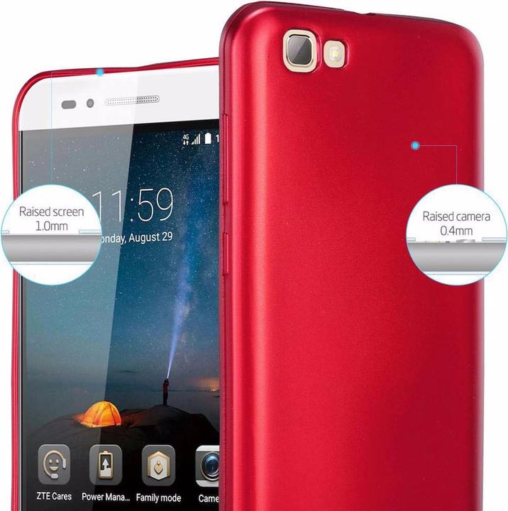 Image du produit Cadorabo Couverture métallique mate TPU (ZTE Blade A612)