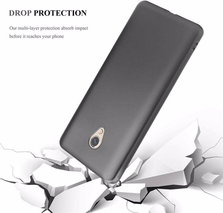 Image du produit Cadorabo Couverture métallique mate TPU (ZTE Blade V7)