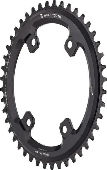 Produktbild Wolf Tooth Shimano GRX Kettenblatt, 110 BCD Asymmetric, 4-Loch, 36 Z., black (36)