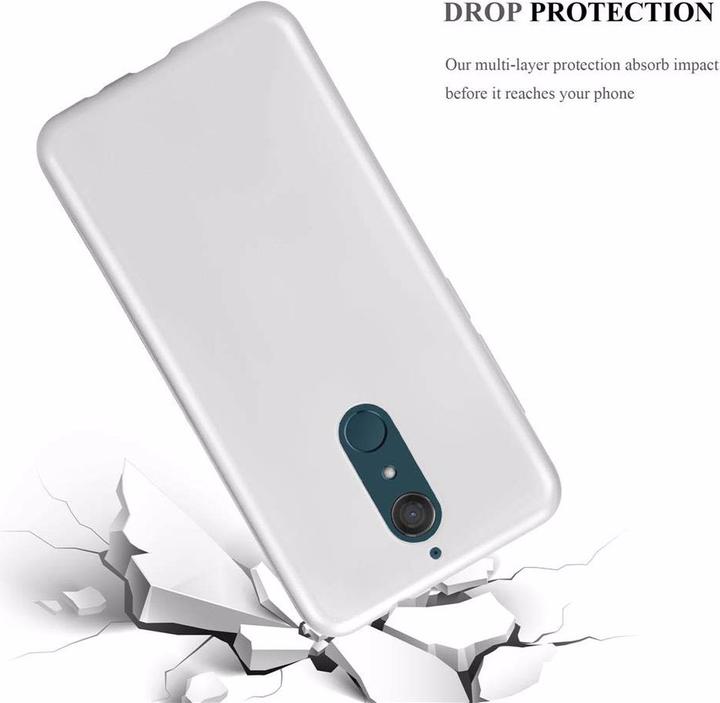 Actual product image Cadorabo TPU Matt Metallic Cover (Wiko View XL)