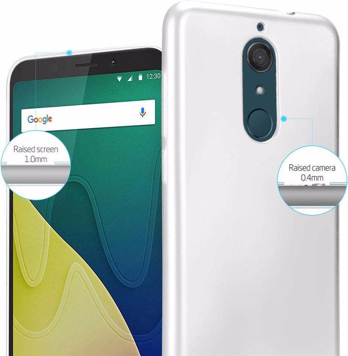 Actual product image Cadorabo TPU Matt Metallic Cover (Wiko View XL)
