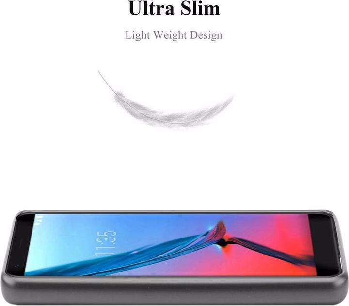 Actual product image Cadorabo TPU Matt Metallic Cover (ZTE Blade V9)