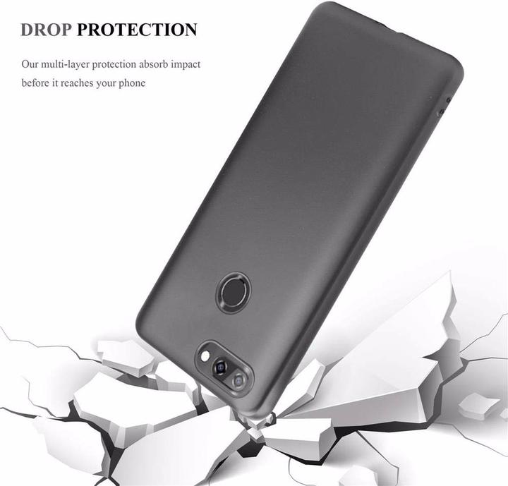 Actual product image Cadorabo TPU Matt Metallic Cover (ZTE Blade V9)