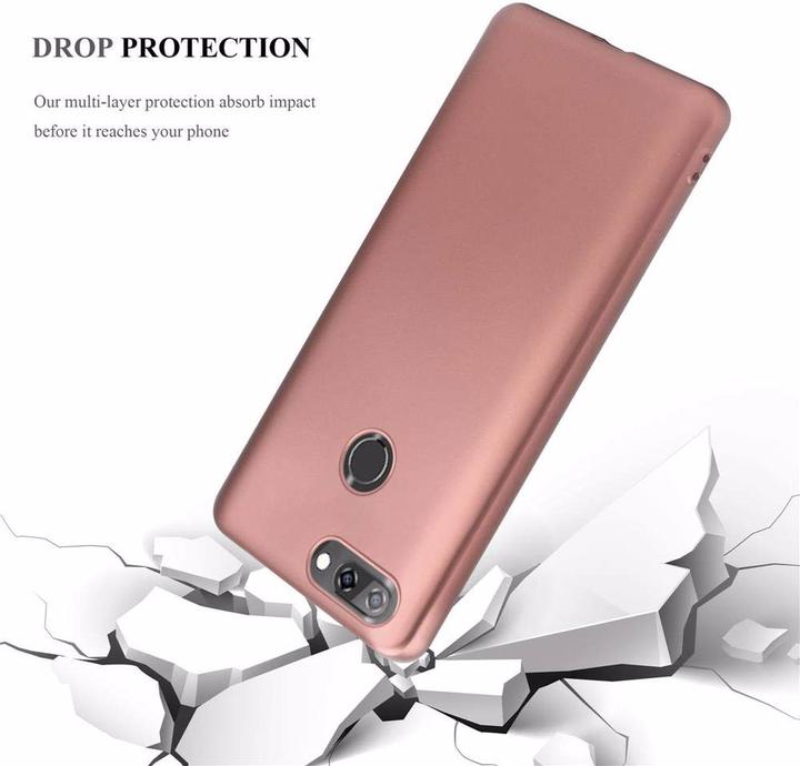 Actual product image Cadorabo TPU Matt Metallic Cover (ZTE Blade V9)