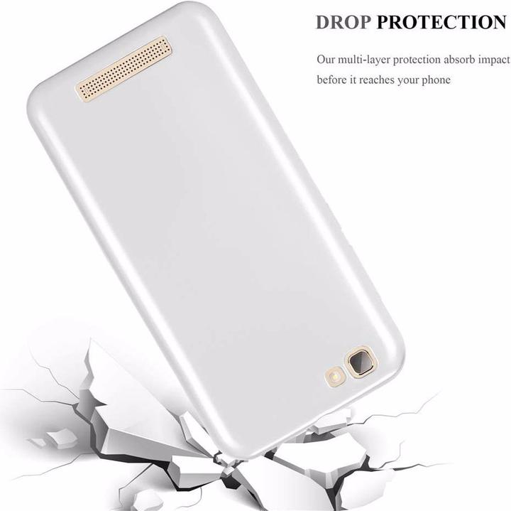 Actual product image Cadorabo TPU Matt Metallic Cover (ZTE Blade A612)