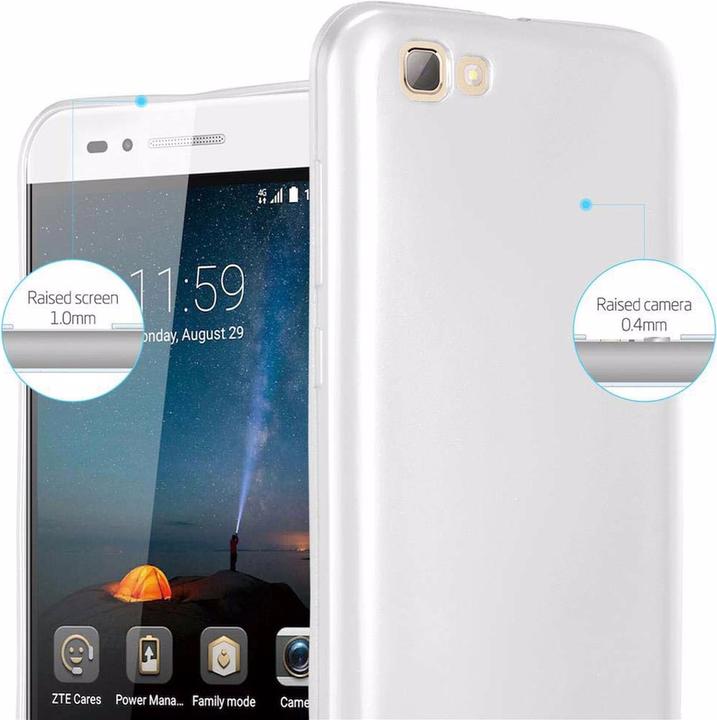 Actual product image Cadorabo TPU Matt Metallic Cover (ZTE Blade A612)