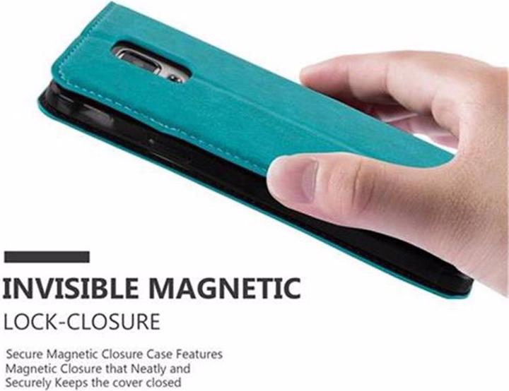 Actual product image Cadorabo Book Invisible Magnet Cover (Samsung Galaxy Note 4)