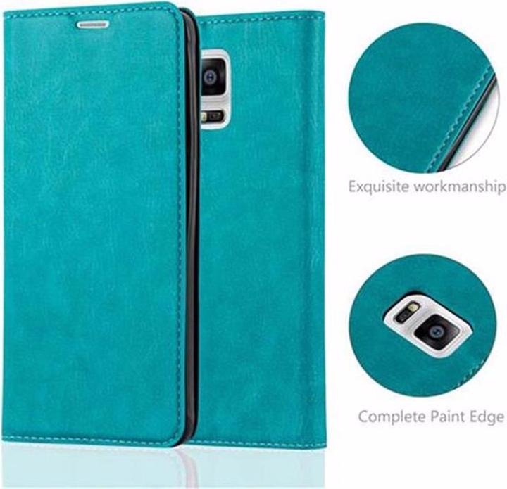 Actual product image Cadorabo Book Invisible Magnet Cover (Samsung Galaxy Note 4)