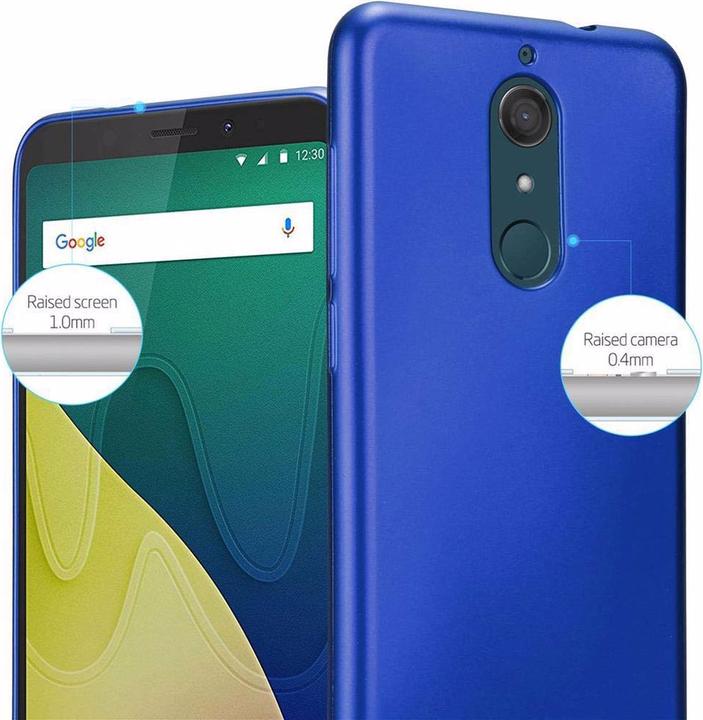 Produktbild Cadorabo TPU Matt Metallic Cover (Wiko View XL)