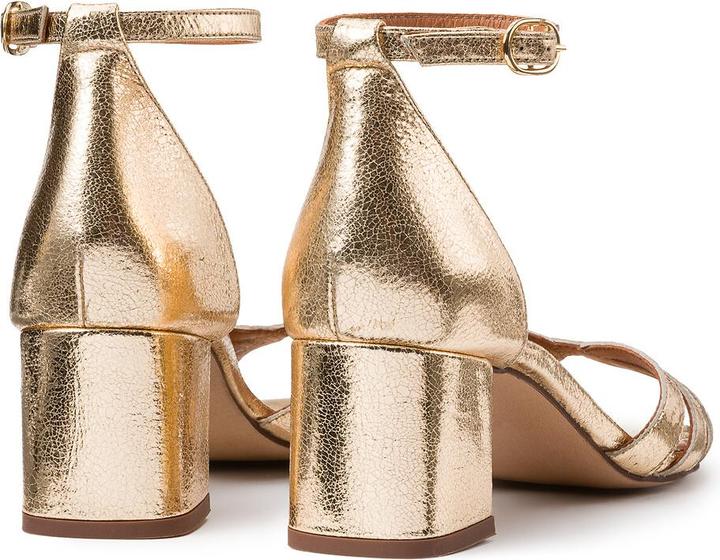Actual product image La Redoute Collections Sandals with ankle strap (37)