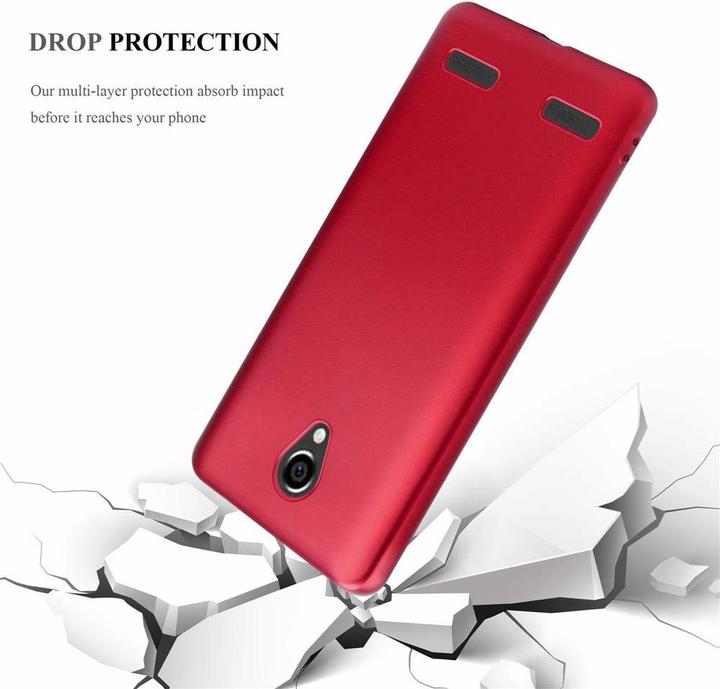 Produktbild Cadorabo TPU Matt Metallic Cover (ZTE Blade L7)